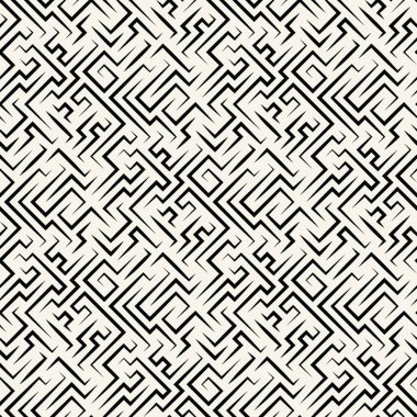 soyut geometrik çizgi grafik labirent desen arka plan