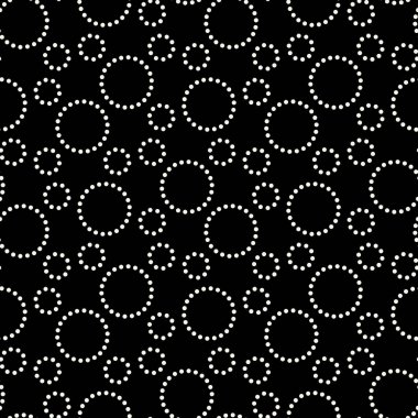 geometrik Kesikli daire grafiği yazdırmak desen arka plan