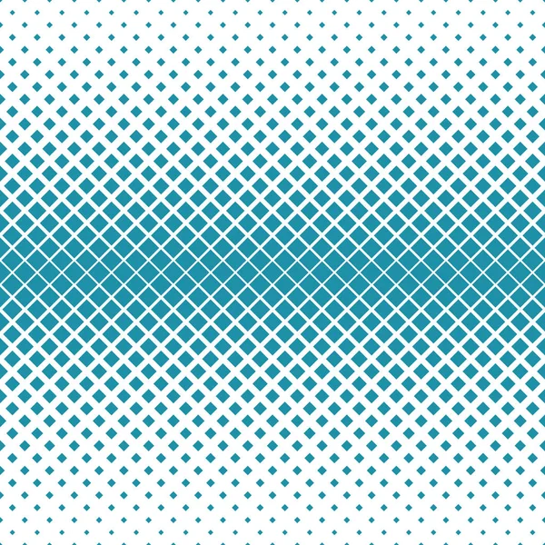 Motif Dégradé Géométrique Carré Bleu Demi Ton — Image vectorielle
