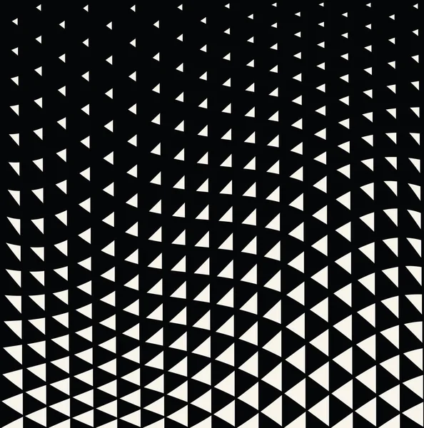 Geometrische Driehoek Halftone Minimale Patroon Vector Achtergrond — Stockvector