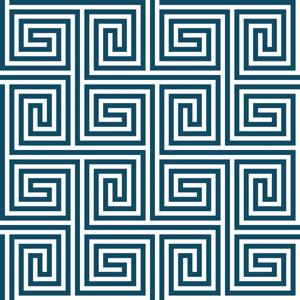 Abstrato Labirinto Geométrico Gráfico Fundo Quadrado Padrão — Vetor de Stock