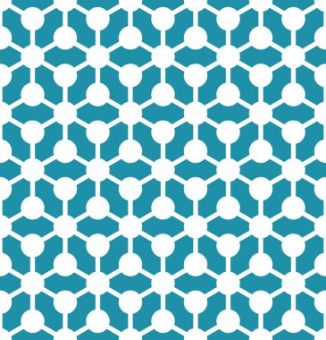 Kutsal geometri kılavuz grafik deco altıgen desen