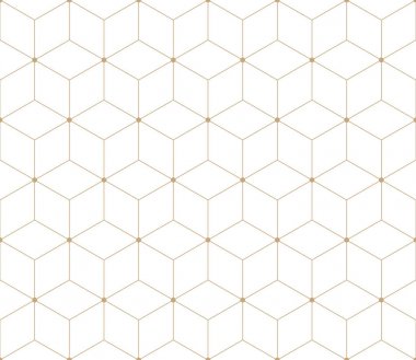 Kutsal geometri kılavuz grafik deco altıgen desen