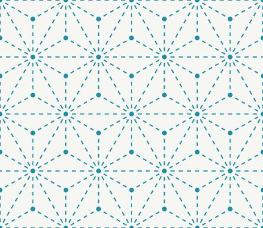 en az kutsal geometri grafik Dikişsiz desen baskı