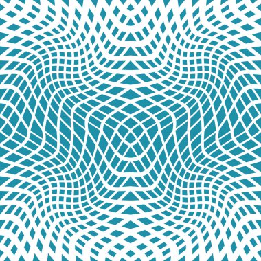 soyut geometrik trippy mavi arka plan deseni grafiği