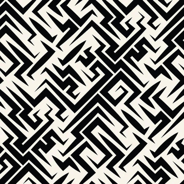 Astratto linea geometrica labirinto grafico modello di sfondo — Vettoriale Stock
