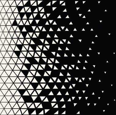 Soyut geometrik hipster moda baskı üçgeni deseni