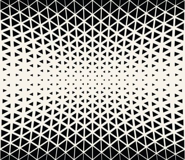 geometrik noktalı degrade üçgen sorunsuz vektör desen