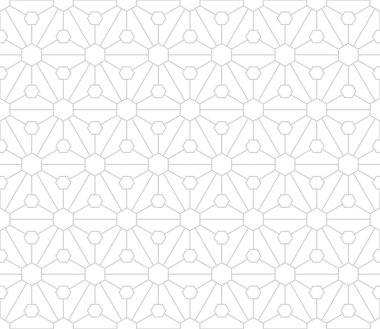 en az kutsal geometri grafik Dikişsiz desen baskı