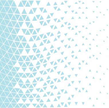 soyut geometrik üçgen noktalı degrade sorunsuz vektör desen