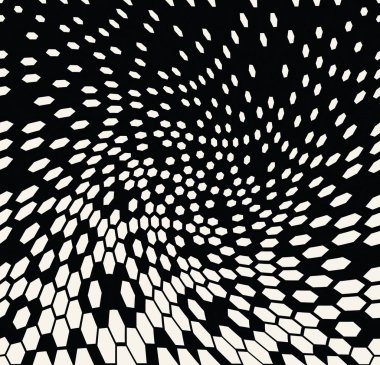 Altıgen noktalı degrade geometrik deco desen arka plan