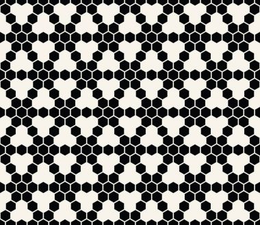 geometrik altıgen sorunsuz vektör ızgara desen arka plan