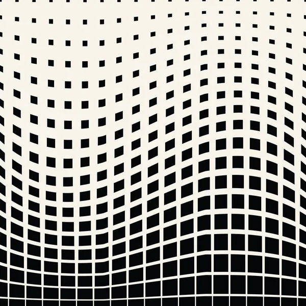 Vector geométrico cuadrado medio tono patrón de fondo — Archivo Imágenes Vectoriales