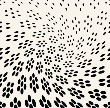 geometrik sorunsuz çiçek yarım ton vektör desen