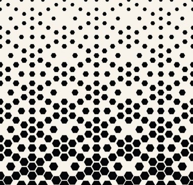 Altıgen noktalı degrade geometrik deco desen arka plan