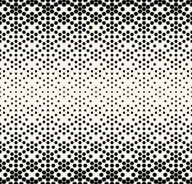 Altıgen noktalı degrade geometrik deco desen arka plan