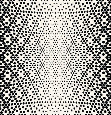 Altıgen noktalı degrade geometrik deco desen arka plan