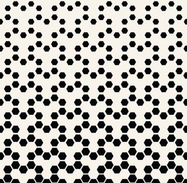 vektör geometrik altıgen Dikişsiz desen arka plan