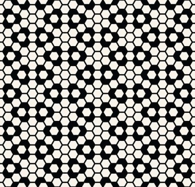 geometrik altıgen sorunsuz vektör ızgara desen arka plan