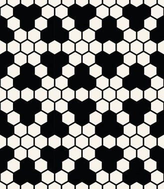 geometrik altıgen sorunsuz vektör ızgara desen arka plan