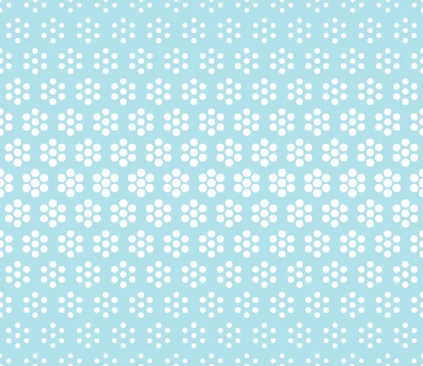 Motif vectoriel floral sans couture géométrique demi-teinte — Image vectorielle