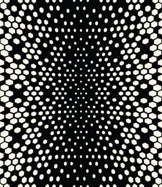 Altıgen noktalı degrade geometrik deco desen arka plan