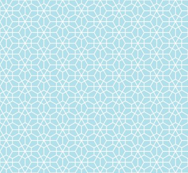 Altıgen geometrik çizgi ızgara desen vektör arka plan