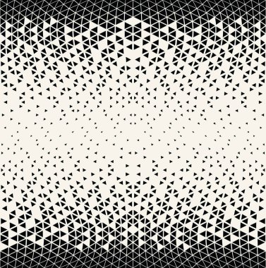 soyut geometrik üçgen noktalı degrade sorunsuz vektör desen