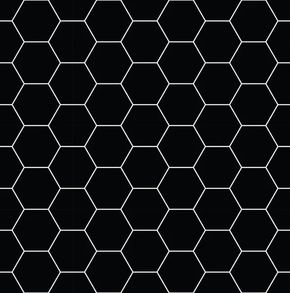 Geometriska hexagon minimalt rutnät grafiska mönster bakgrund — Stock vektor