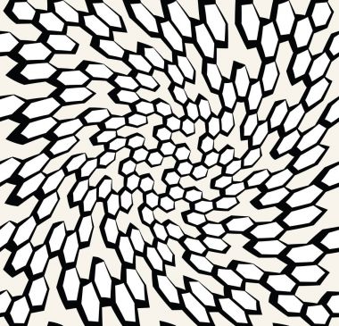 vektör geometrik altıgen Dikişsiz desen arka plan