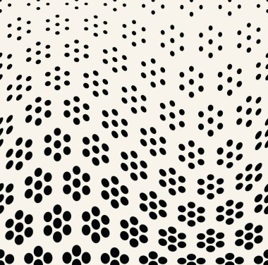 geometrik sorunsuz çiçek yarım ton vektör desen