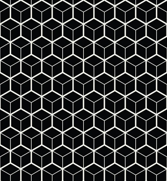 Hexagone géométrique grille motif vectoriel fond — Image vectorielle