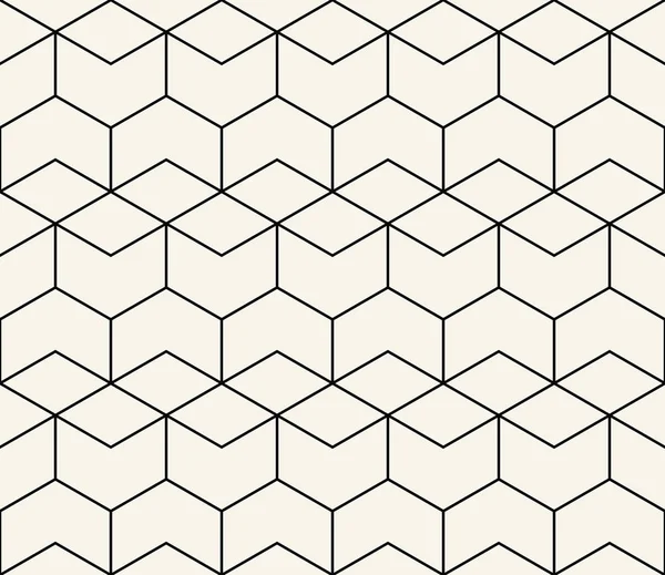 kesintisiz geometrik çizgi kılavuz vektör altıgen deseni