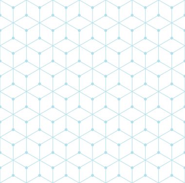 Kutsal geometri kılavuz grafik deco altıgen desen