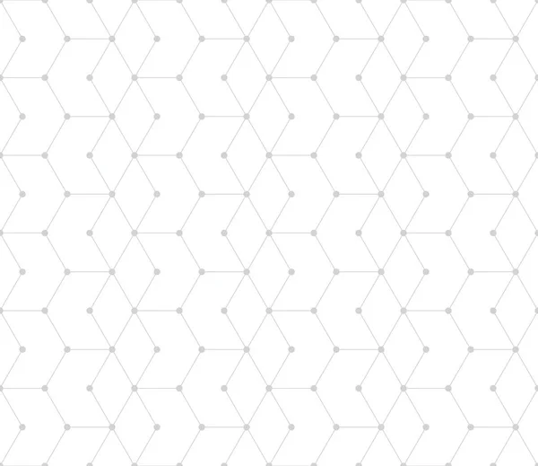 kesintisiz geometrik çizgi kılavuz vektör altıgen deseni