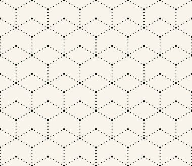 kesintisiz geometrik çizgi kılavuz vektör altıgen deseni