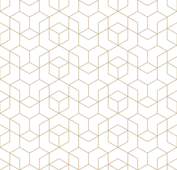 kesintisiz geometrik çizgi kılavuz vektör küpleri deseni