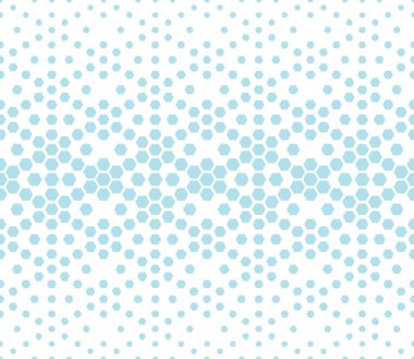 Altıgen noktalı degrade geometrik deco desen arka plan