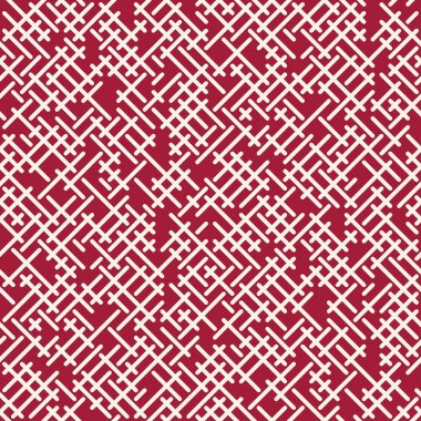 geometrik çizgiler labirent Dikişsiz soyut desen