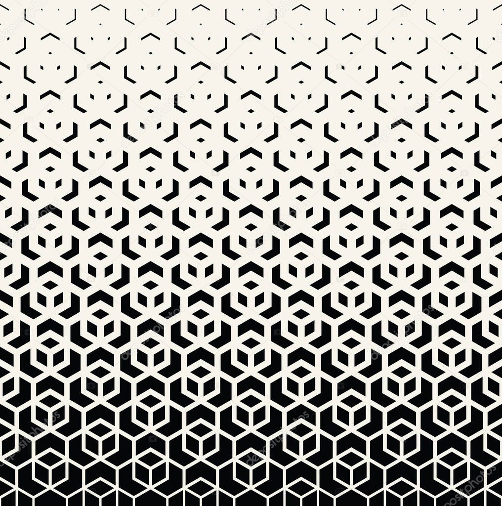 seamless geometric halftone abstract pattern background