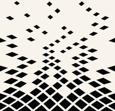 elmas kesintisiz geometrik degrade vektör desen