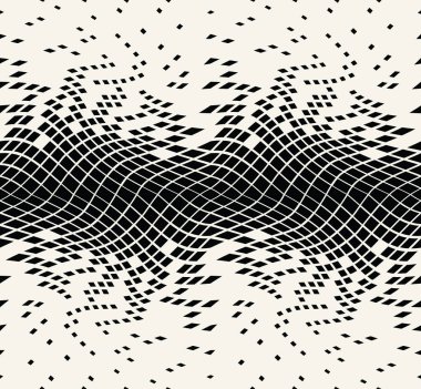 Rhombus kesintisiz geometrik degrade vektör desen