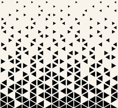 soyut kesintisiz geometrik üçgen vektör desen