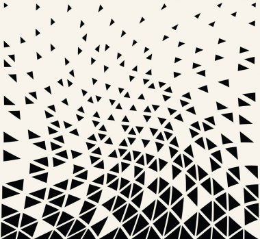 soyut kesintisiz geometrik üçgen vektör desen