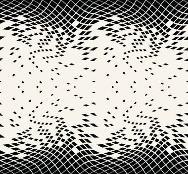 Rhombus kesintisiz geometrik degrade vektör desen