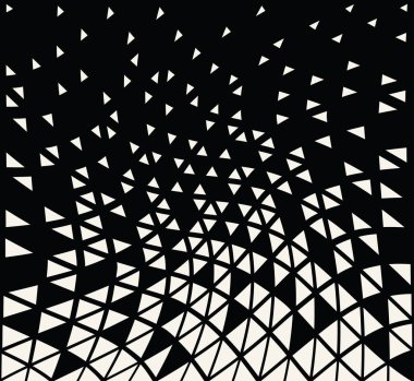 soyut kesintisiz geometrik üçgen vektör desen