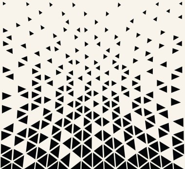 soyut kesintisiz geometrik üçgen vektör desen