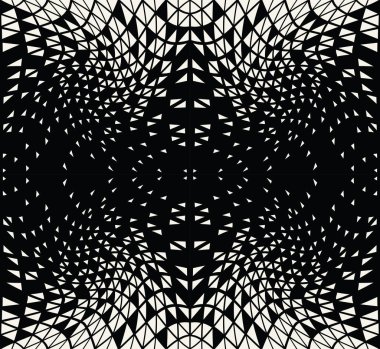 soyut kesintisiz geometrik üçgen vektör desen