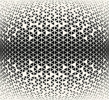 Soyut geometrik hipster moda baskı üçgeni deseni