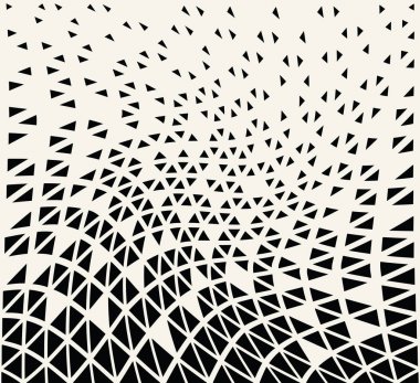 Soyut geometrik hipster moda baskı üçgeni deseni